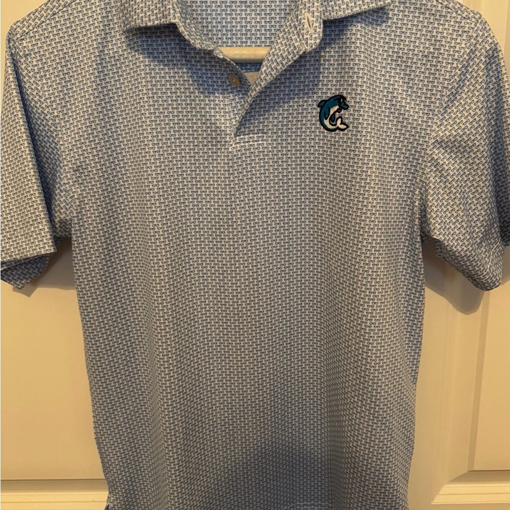 NWOT Boys M Peter Millar/SWAG Golf Flipper Polo Shirt